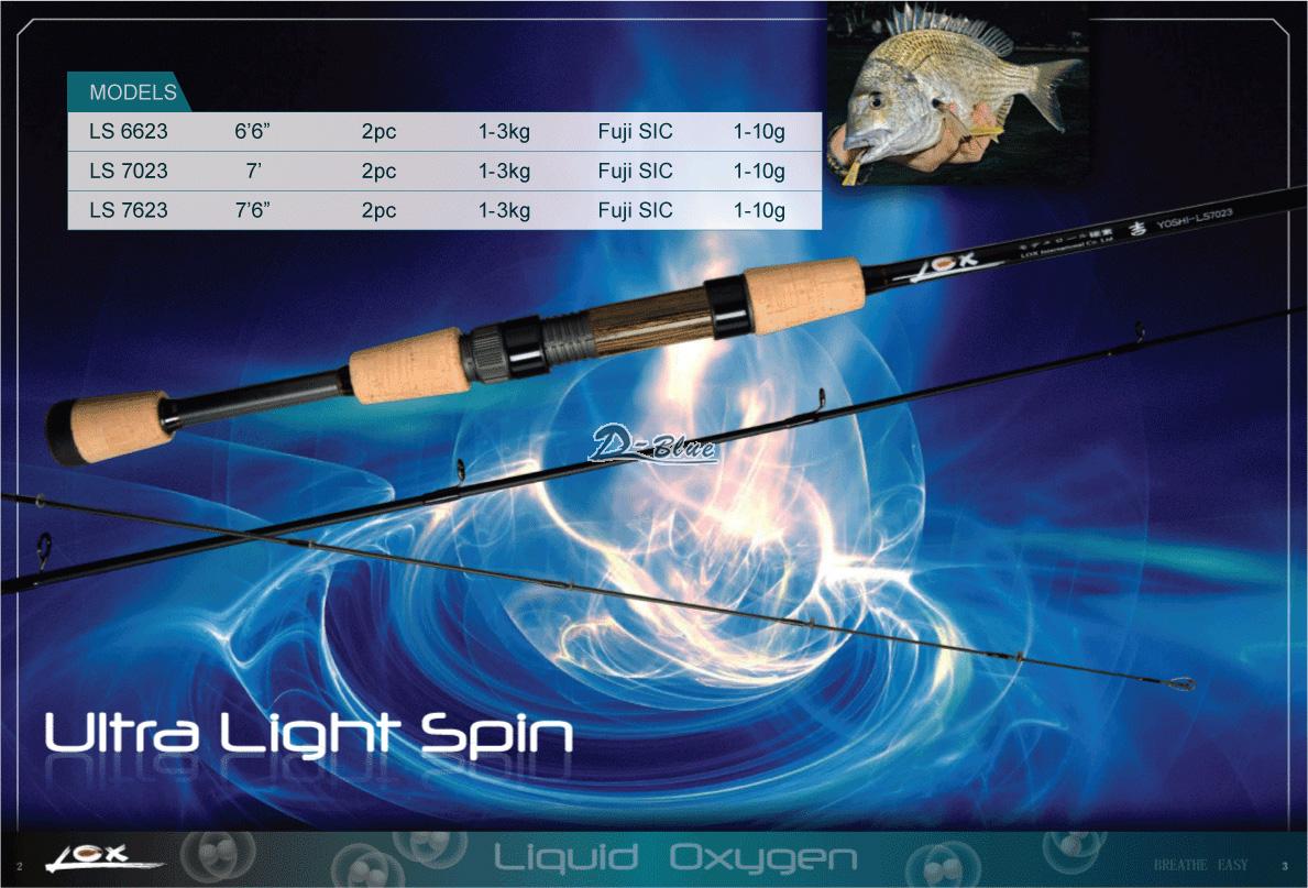 Ultra Light Spin 7'_Light Spin_Yoshi Series_Lox Rods_Rod_DBlue Fishing  SELLS BRAND NEW & FIRST QUALITY ITEMS ONLY